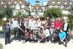 French camp in France for foreign children and young people